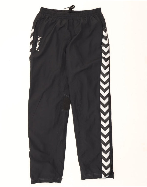 Calça de treino masculina Hummel Graphic preto médio poliéster