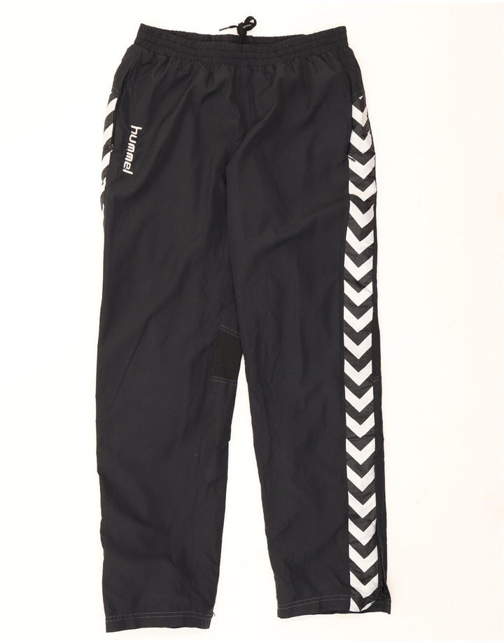 Calça de treino masculina Hummel Graphic preto médio poliéster