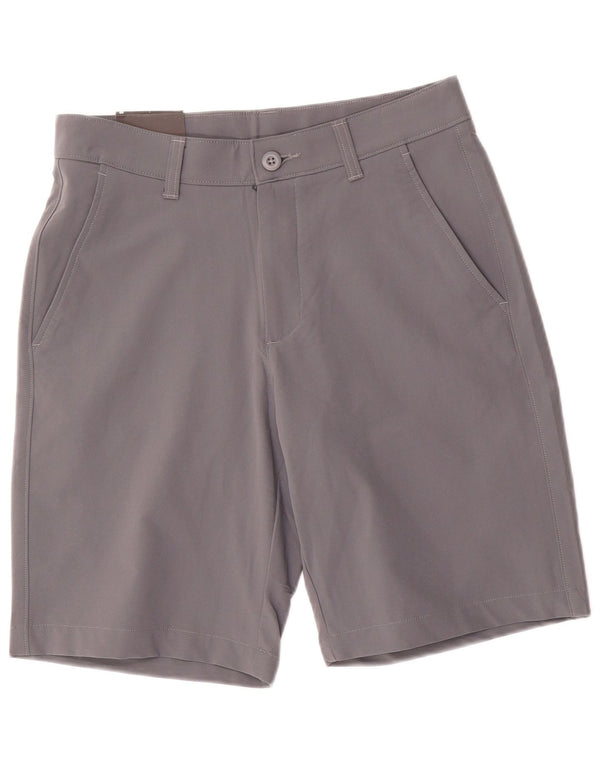 Under Armour Mens Chino Shorts W30 Poliéster Cinza Médio