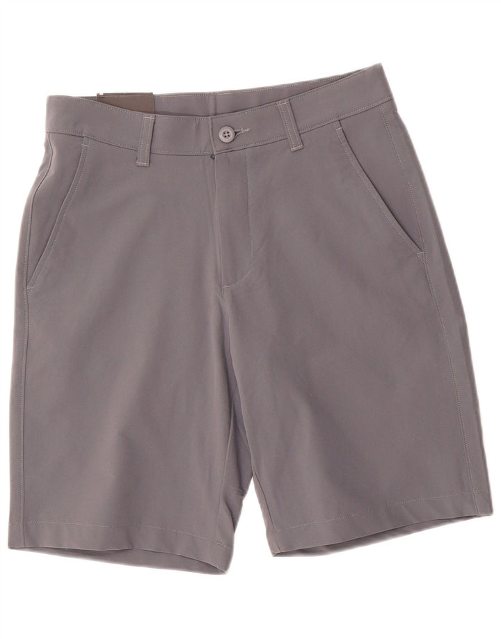 Under Armour Mens Chino Shorts W30 Poliéster Cinza Médio