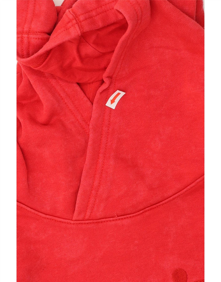 Suéter com capuz gráfico LEVI'S Boys 13-14 anos algodão vermelho