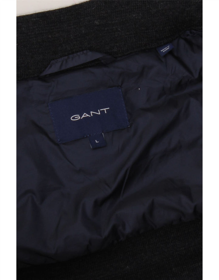 Colete acolchoado feminino GANT UK 16 grande azul marinho