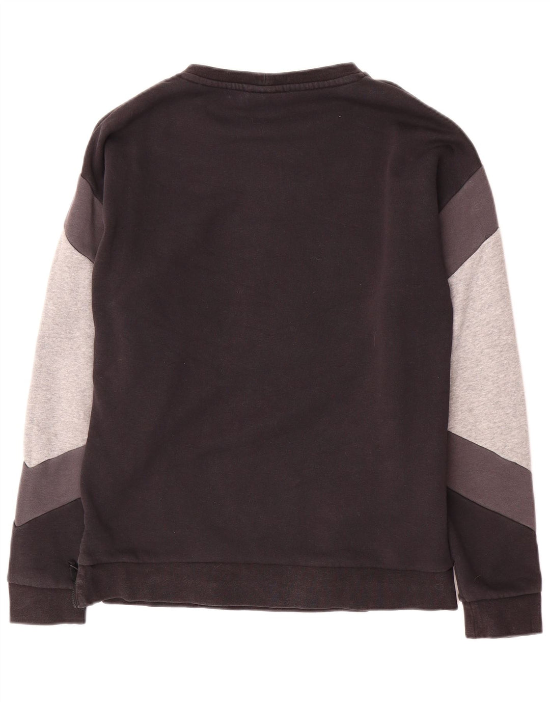 Moletom gráfico masculino Nike Jumper pequeno preto colorblock algodão