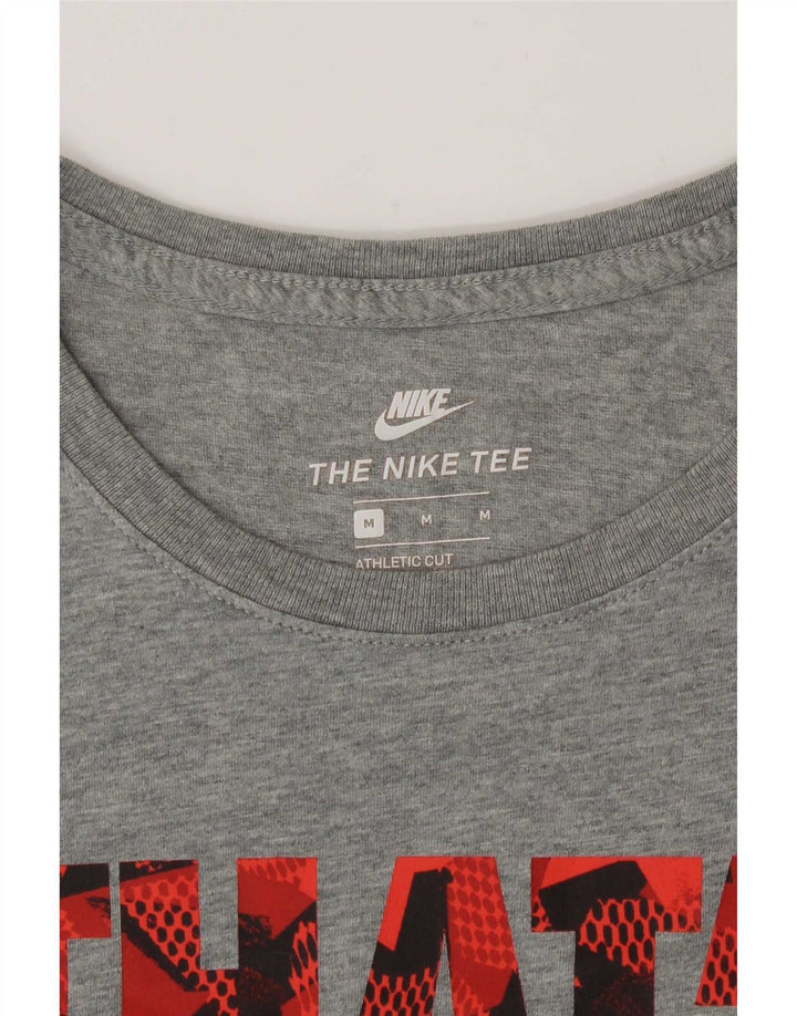 Camiseta Nike masculina gráfica Top cinza médio