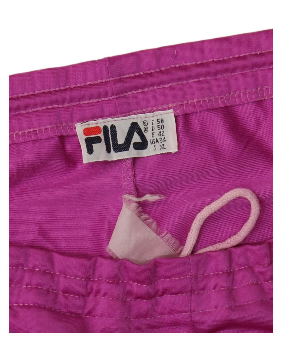 Calça de treino masculina Fila IT 50 rosa médio