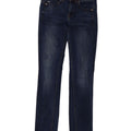 Jeans slim feminino G-Star W28 L32 algodão azul marinho