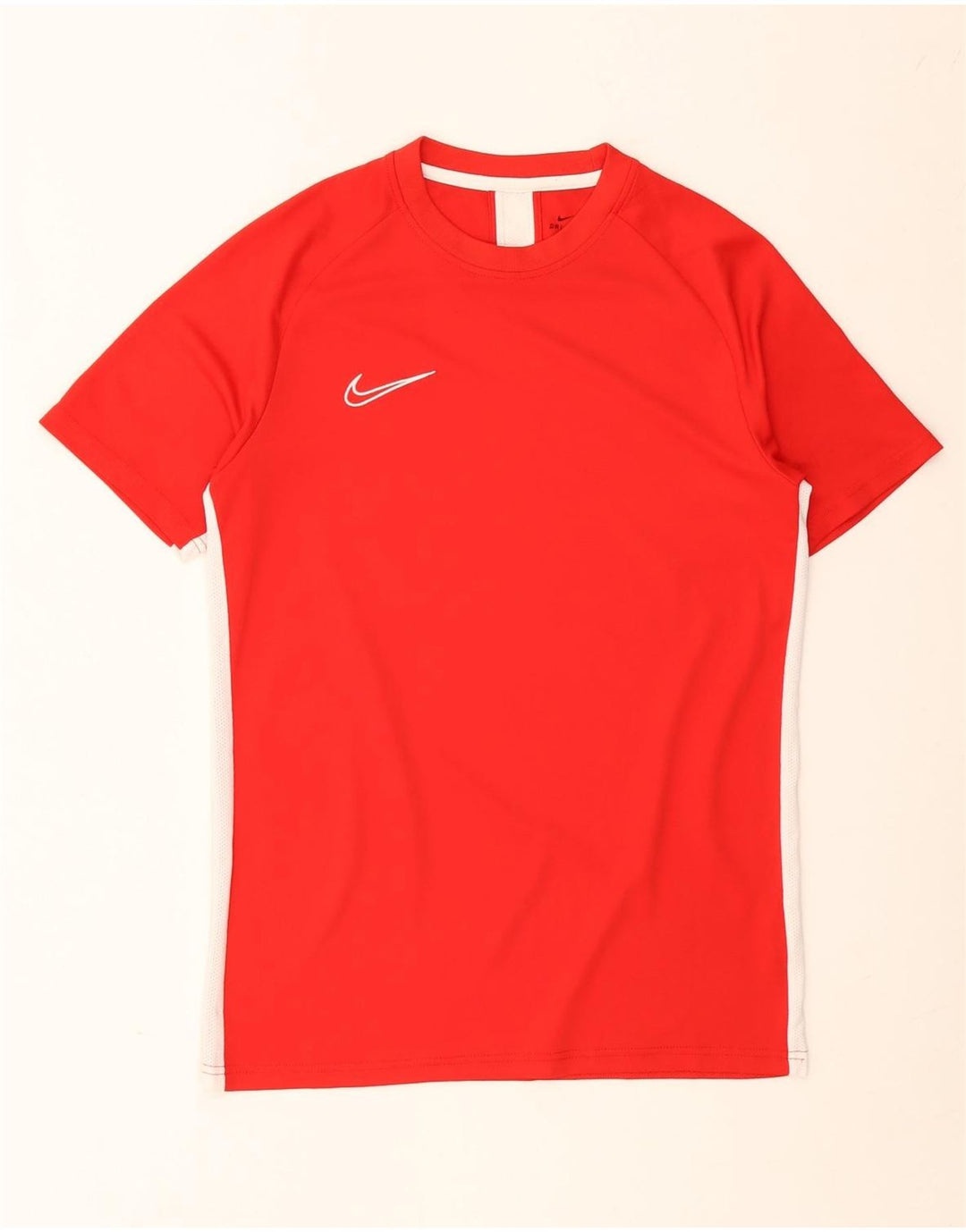 Camiseta masculina Nike Dri Fit Top Medium Red Colourblock
