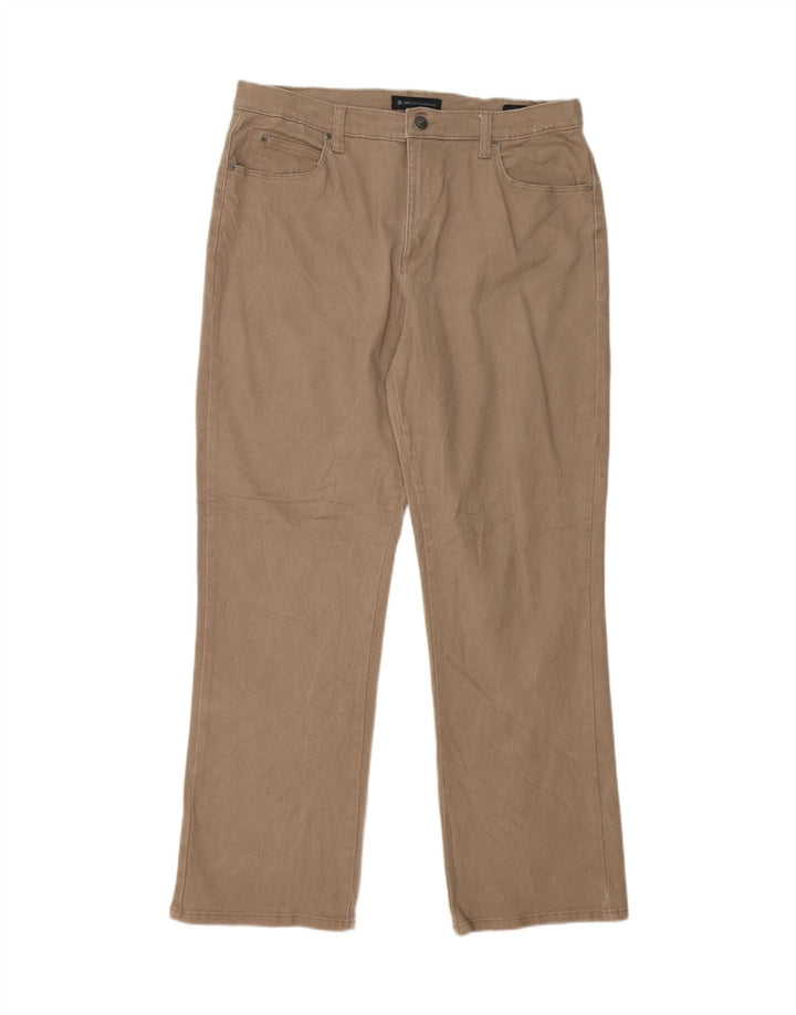 LEE Womens Relaxed Fit Straight Jeans US 16 2XL W38 L30 Beige Cotton Vintage Lee and Second-Hand Lee from Messina Hembry 