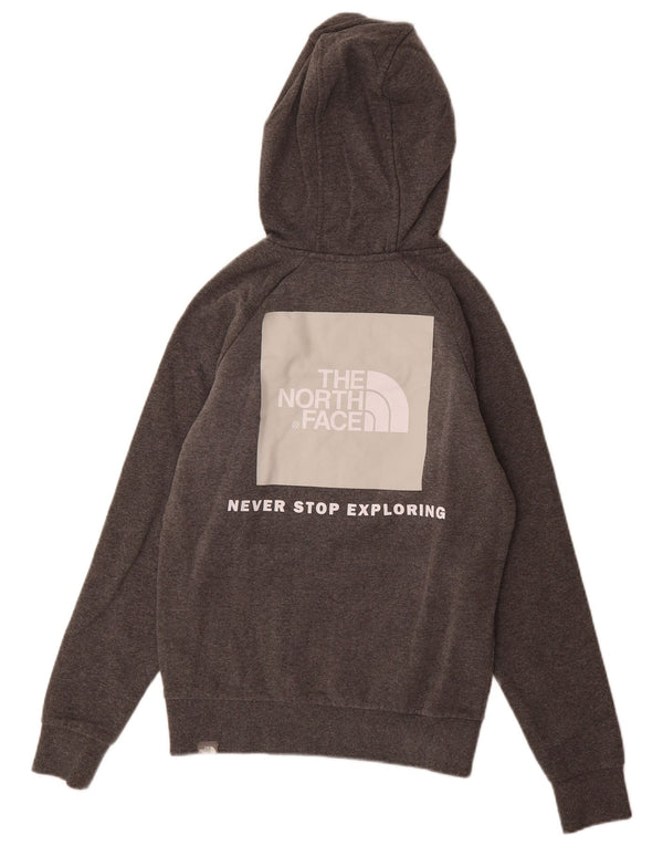 Jumper com capuz gráfico masculino The North Face XS algodão cinza