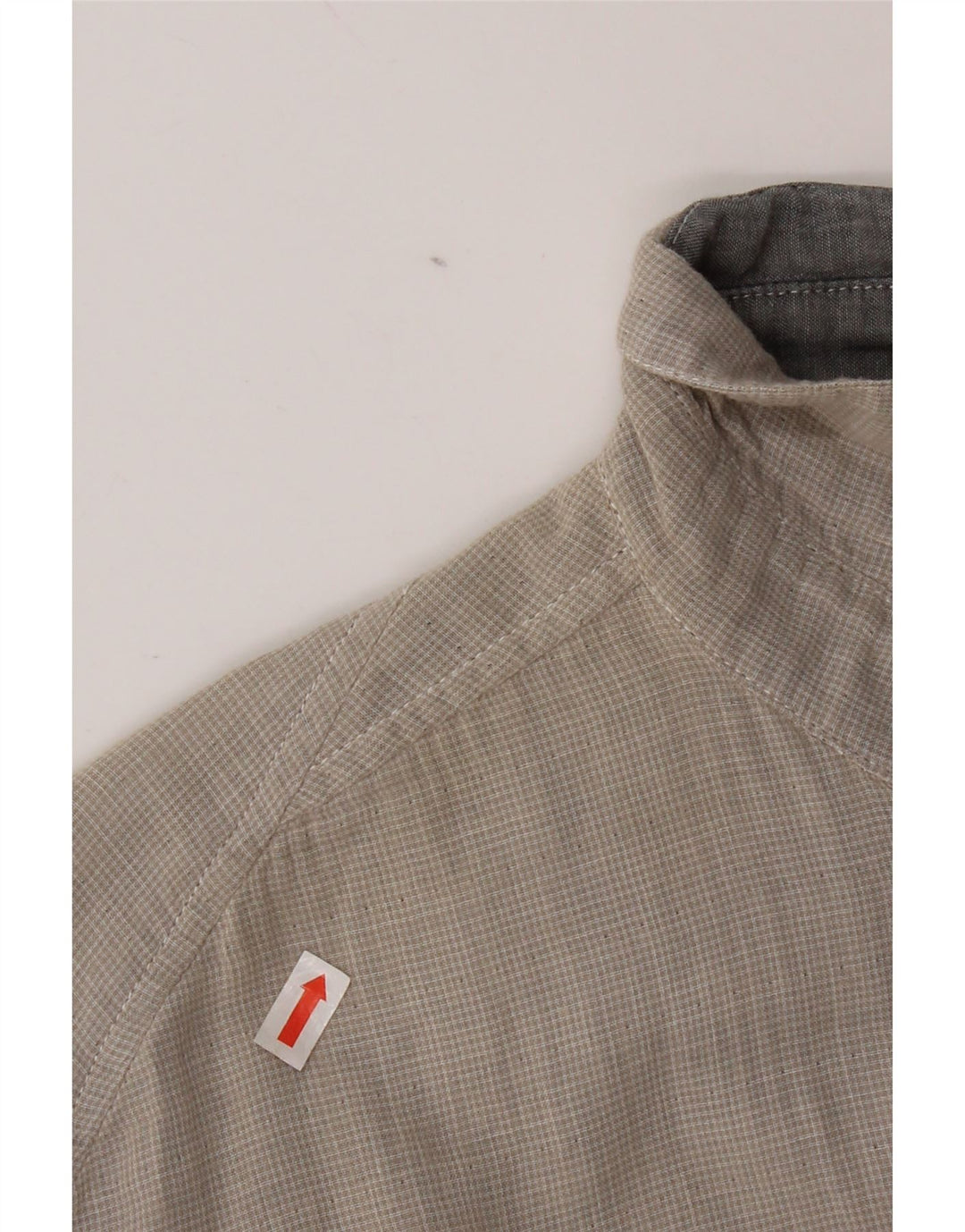 Camisa masculina Guess 2XL algodão guingão cinza