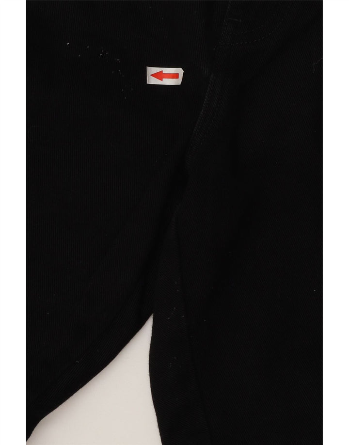 Wrangler masculino regular fit jeans reto W36 L32 algodão preto