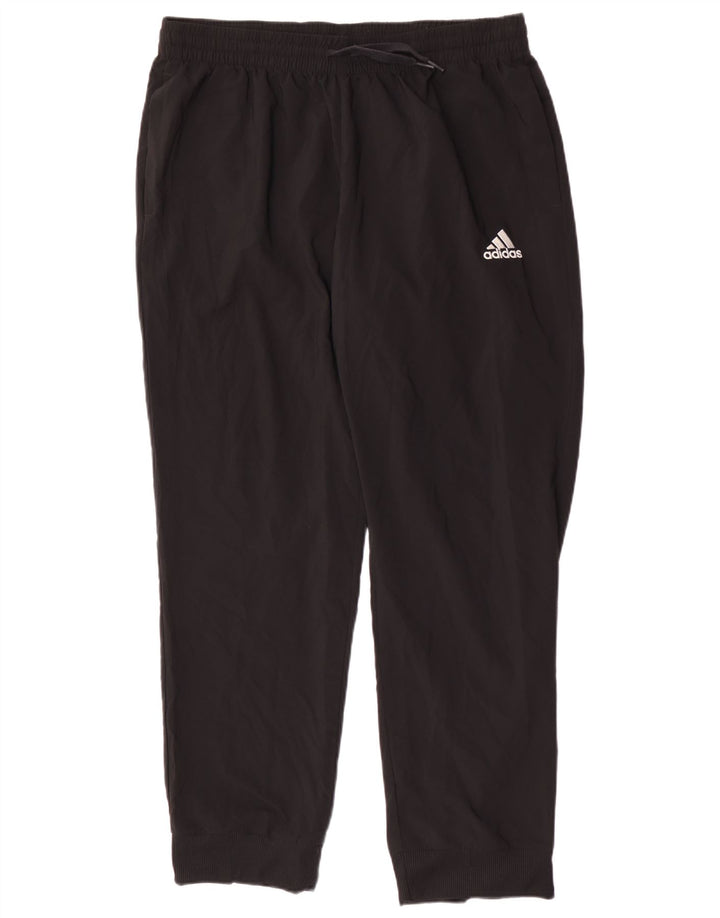 Adidas Mens Treino Calças Joggers XL Preto Poliéster