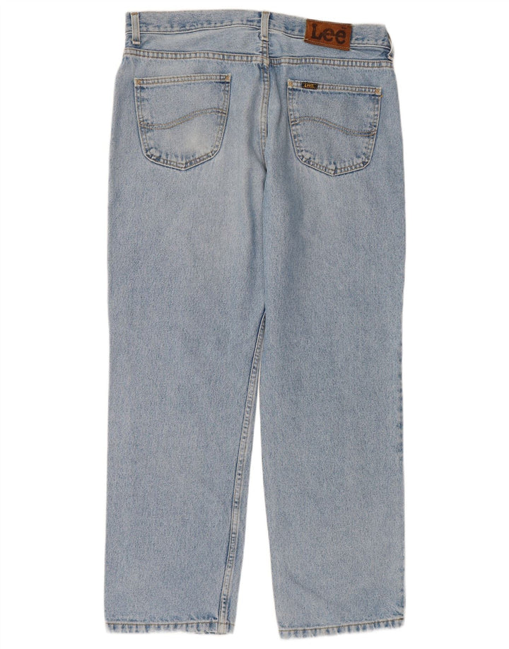 Jeans retos masculinos LEE W36 L30 algodão azul