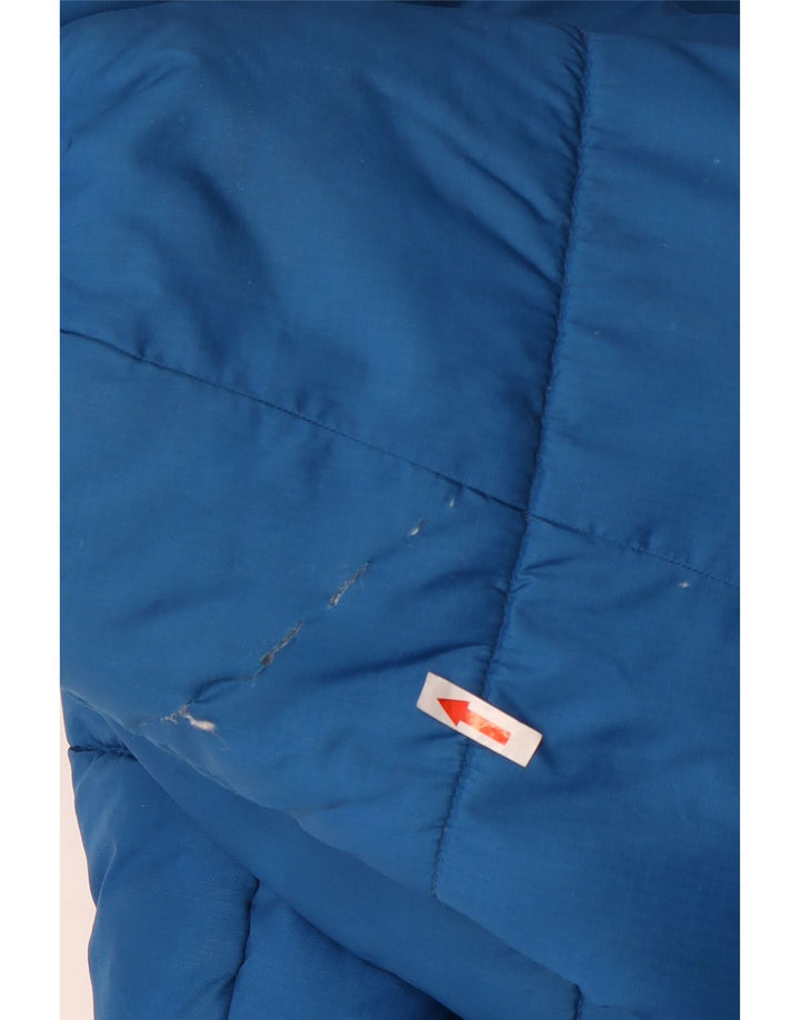 Jaqueta acolchoada masculina Helly Hansen UK 42 XL azul colorblock nylon