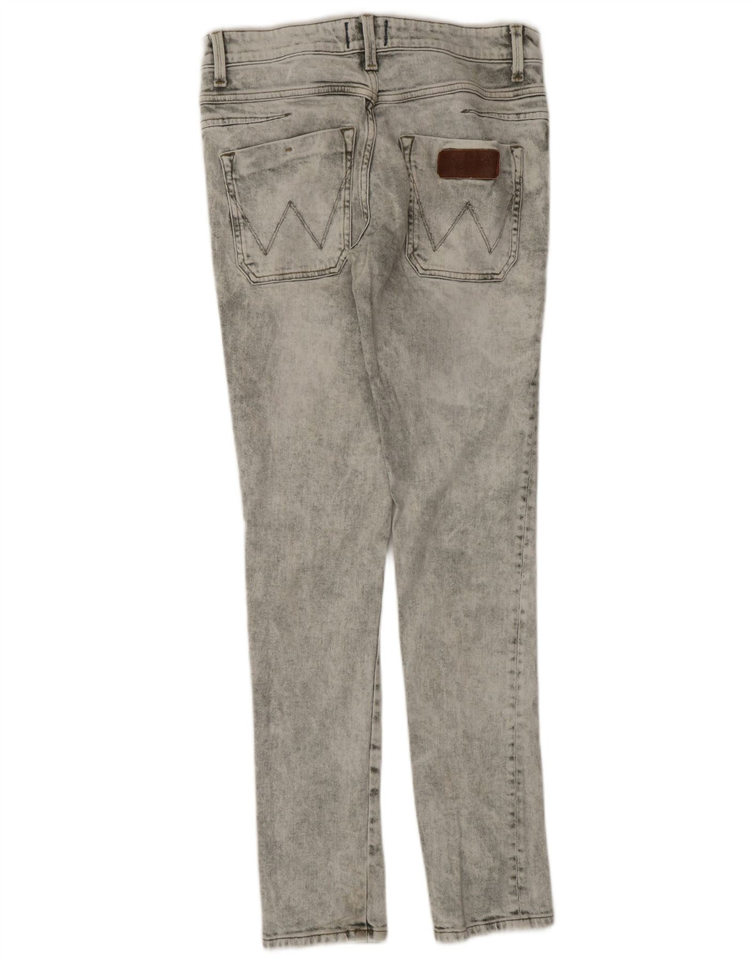 WRANGLER Masculino Bostin Slim Jeans W30 L33 Cinza Algodão