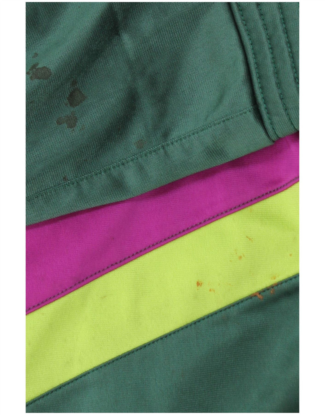 Jaqueta masculina de agasalho Brugi XL verde colorblock