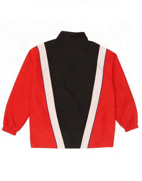Fila Mens Graphic Reversível Tracksuit Top Jacket Medium Red Colourblock