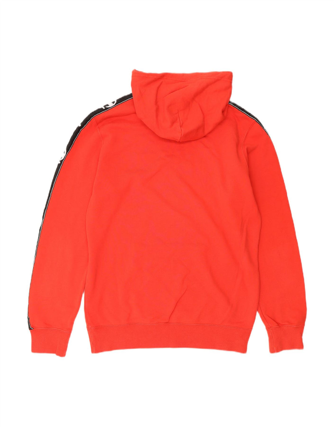 CHAMPION Suéter com capuz gráfico masculino médio vermelho