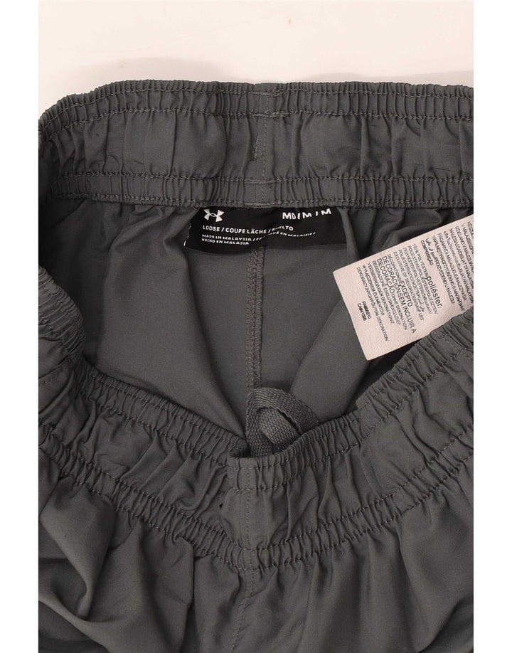 Shorts esportivos masculinos Under Armour Graphic cinza médio poliéster