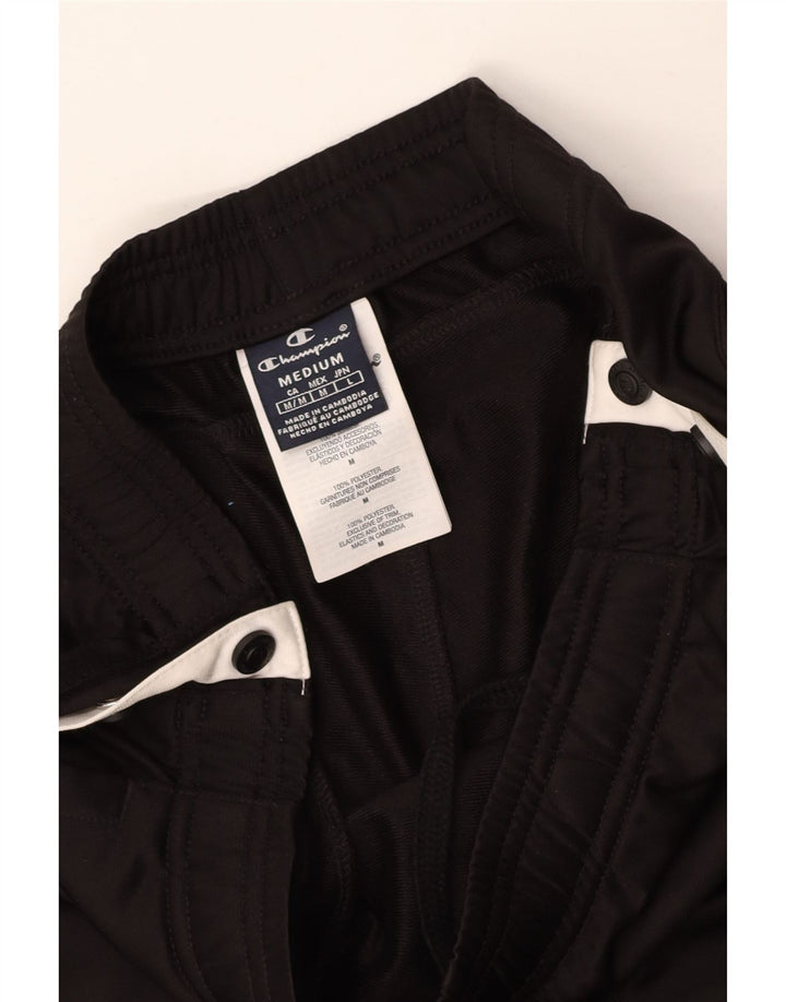 Calça de treino feminina CHAMPION UK 12 Medium Black Colourblock