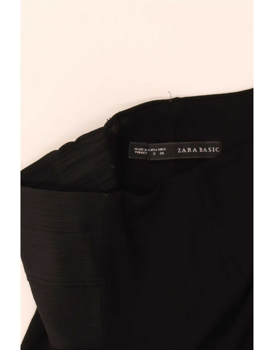 Zara Leggings Mulher UK 8 Pequenas Pretas