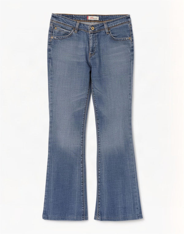 Calça jeans feminina Levi's 572 Bootcut W34 L29 azul algodão