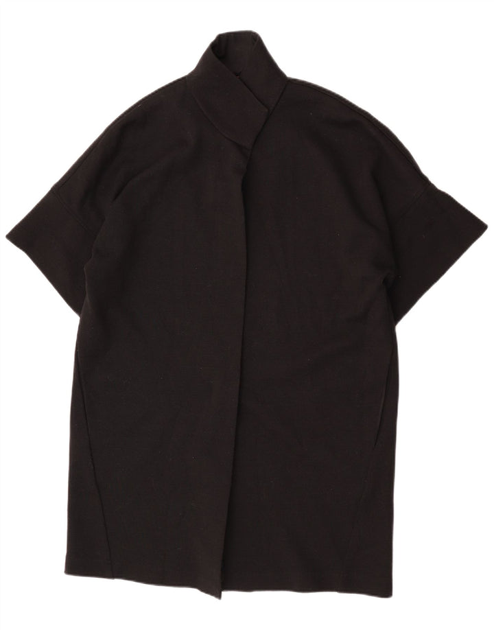 Perte by Krizia Cardigan Longline Feminino UK 12 Médio Preto