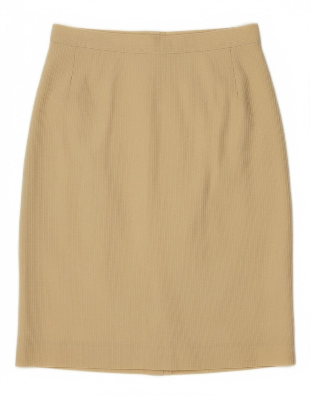 Saia lápis feminina VINTAGE W26 pequena bege
