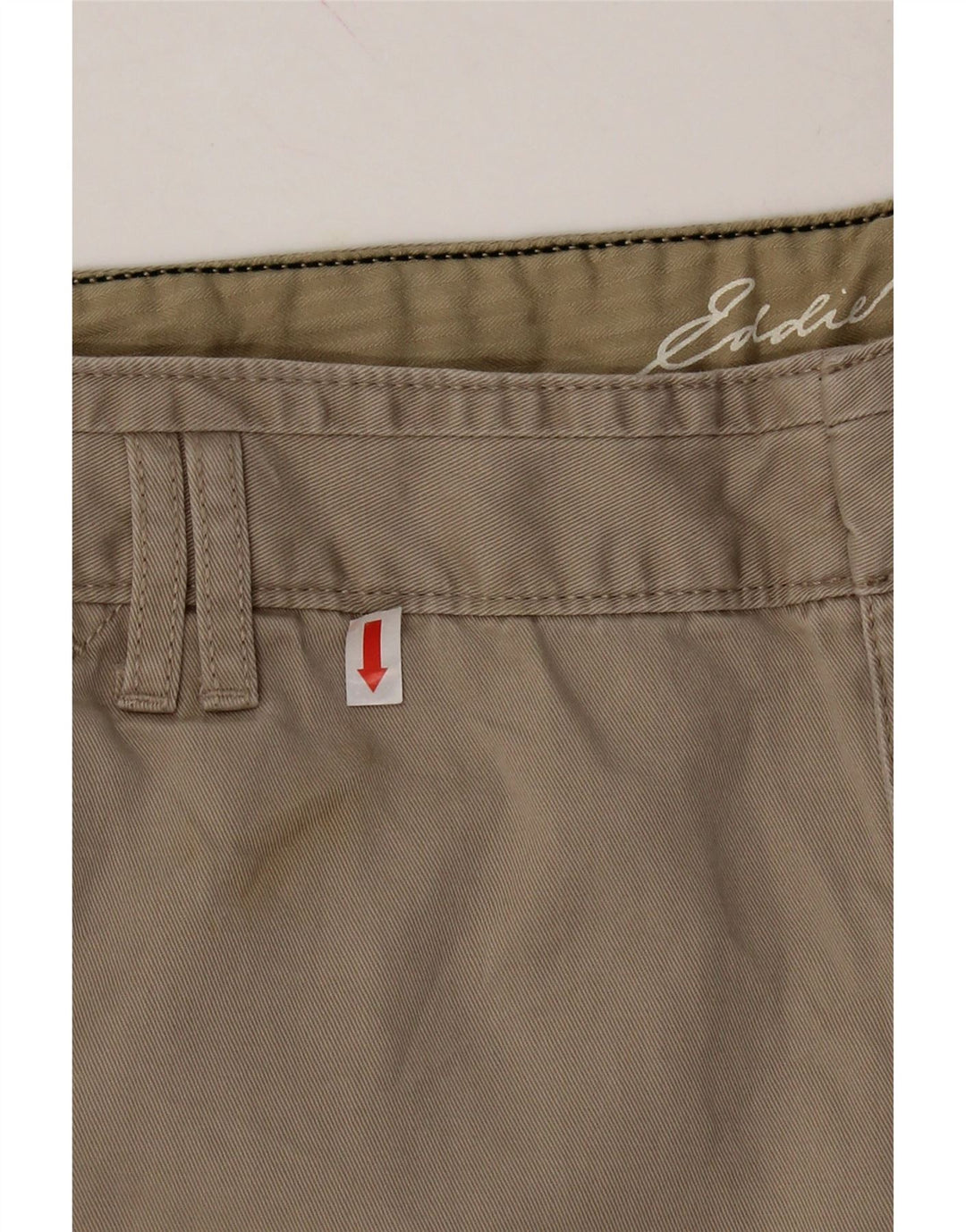 EDDIE BAUER Womens Chino Shorts US 18 2XL W38  Khaki Cotton Vintage Eddie Bauer and Second-Hand Eddie Bauer from Messina Hembry 