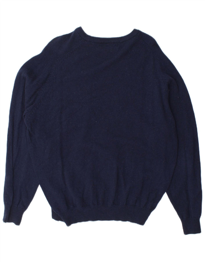 Suéter masculino Marks & Spencer Blue Harbor com gola redonda XL azul marinho