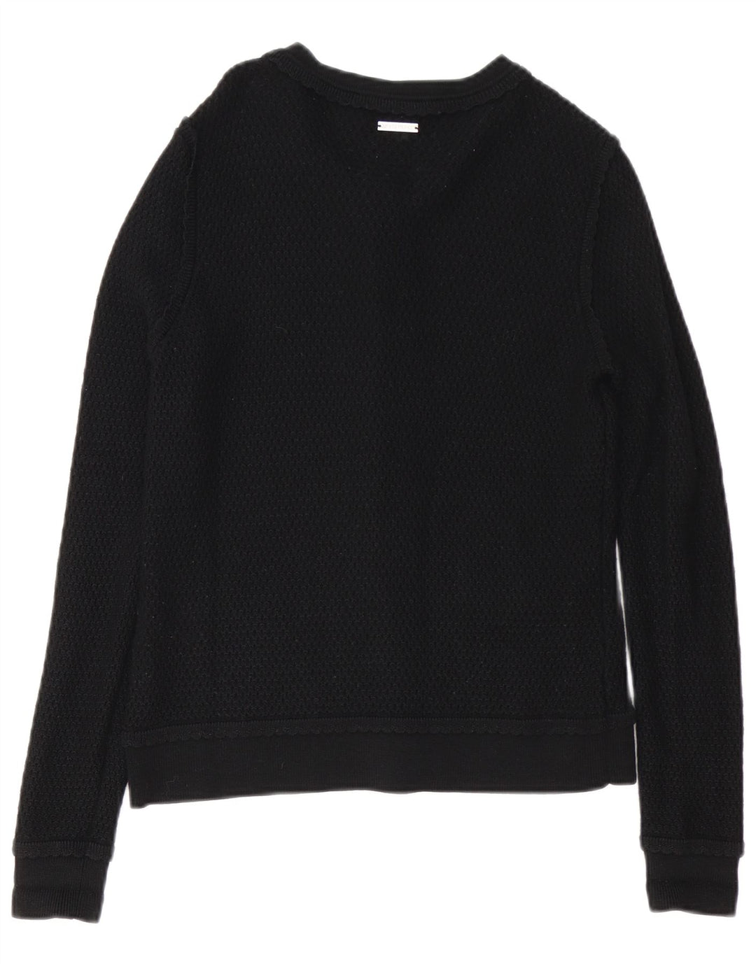 Suéter cardigã feminino Michael Kors Reino Unido 14 médio preto