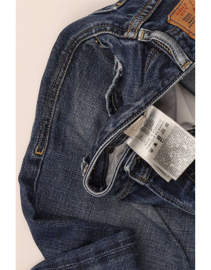 Diesel Mens Bootcut Jeans W32 L31 Algodão Azul
