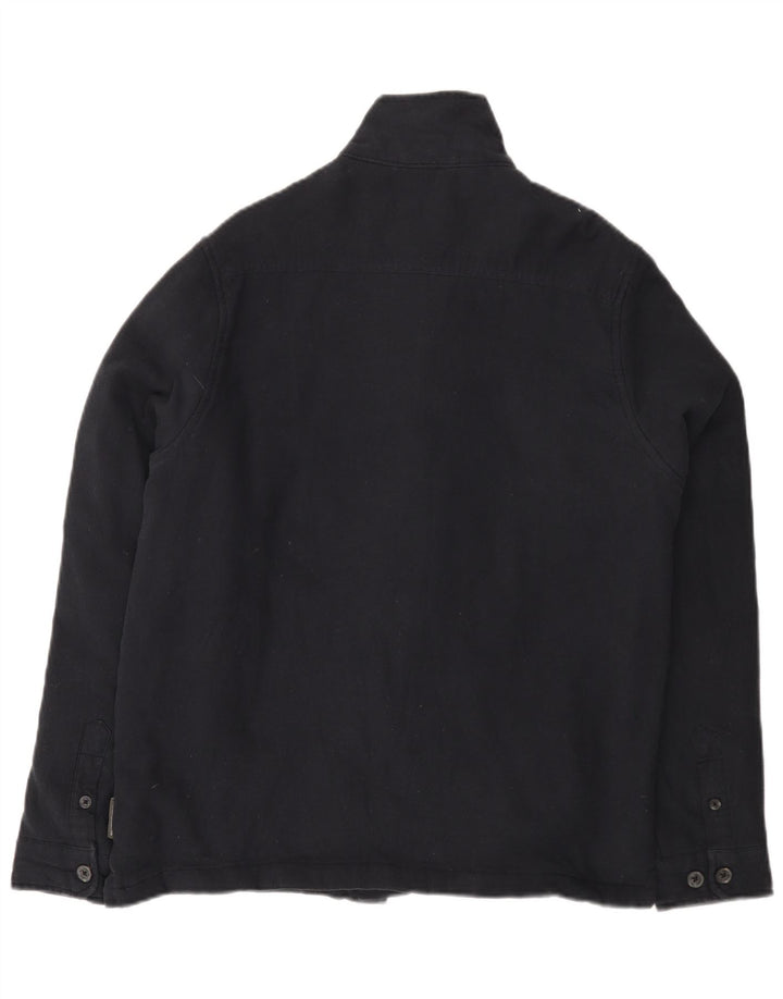 Jaqueta utilitária masculina French Connection UK 38 azul marinho médio