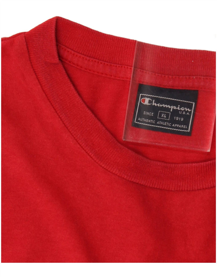 Camiseta masculina CHAMPION Top XL vermelho