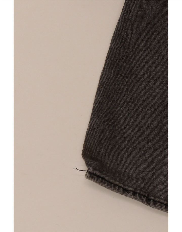 Calça jeans masculina Levi's 514 Straight W36 L32 cinza algodão clássico