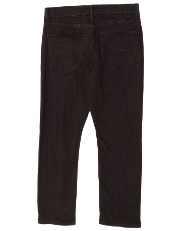 Marks & Spencer Mens Jeans Slim W30 L27 Algodão Preto