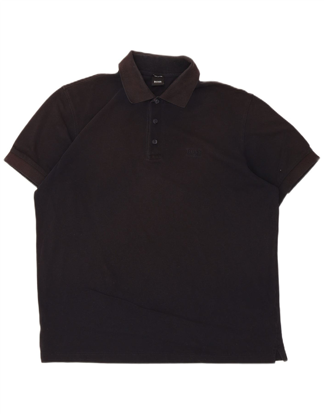 Camisa pólo masculina Hugo Boss grande azul marinho