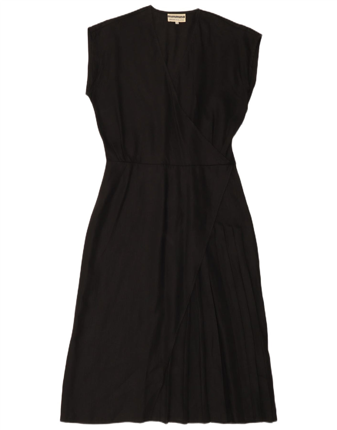 Vestido maxi feminino MIMMINA UK 12 médio preto