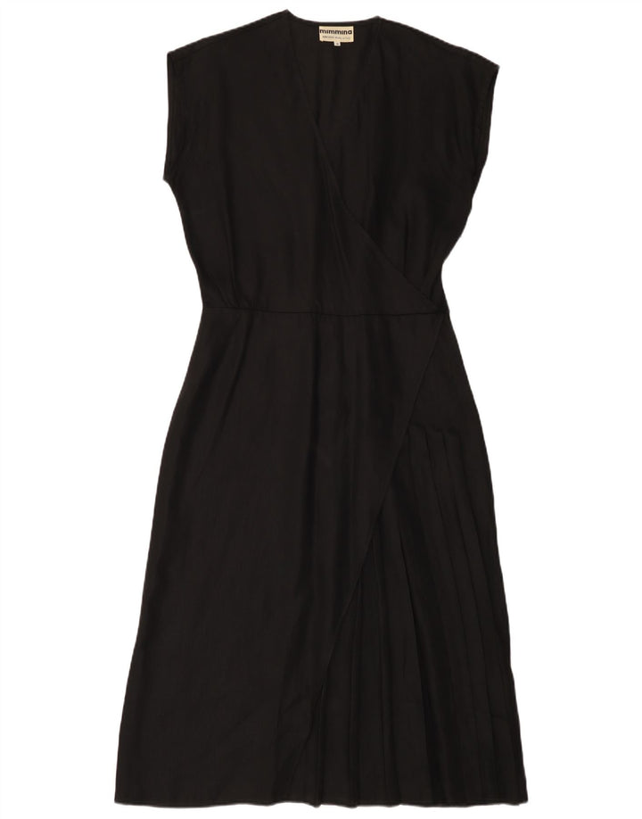 Vestido maxi feminino MIMMINA UK 12 médio preto
