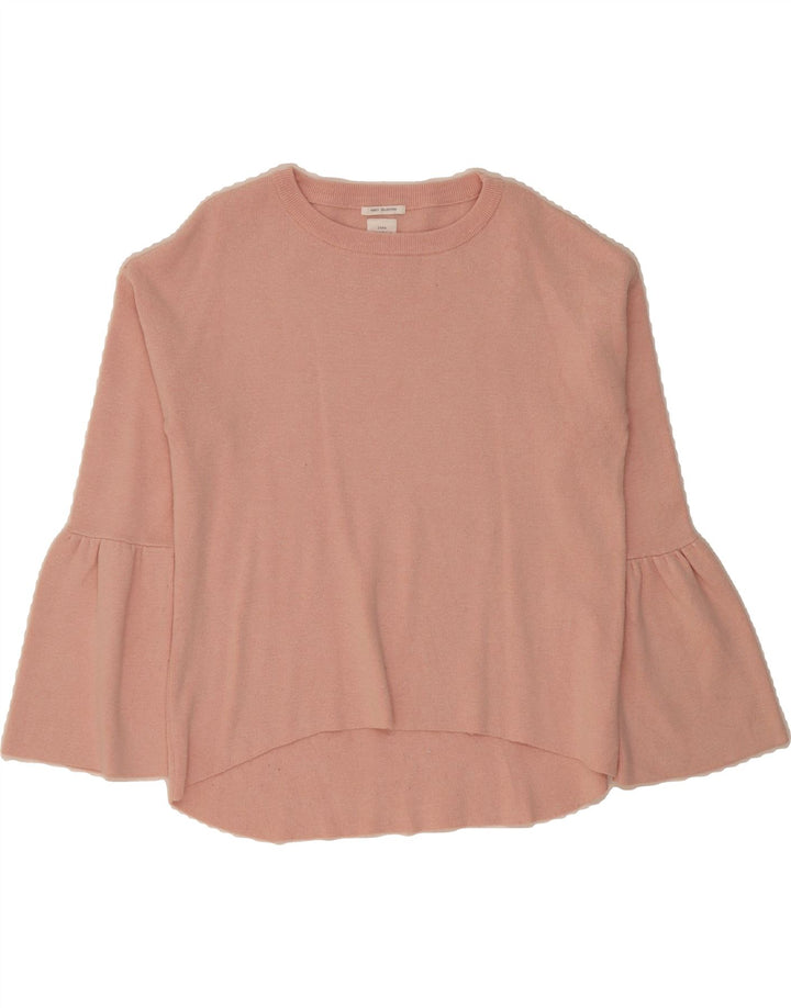 ZARA Girls Crew Neck Jumper Sweater 13-14 Years Pink Vintage Zara and Second-Hand Zara from Messina Hembry 