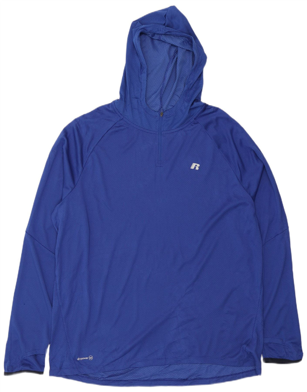 Russell Athletic masculino Dri-Power pulôver com capuz moletom XL azul marinho