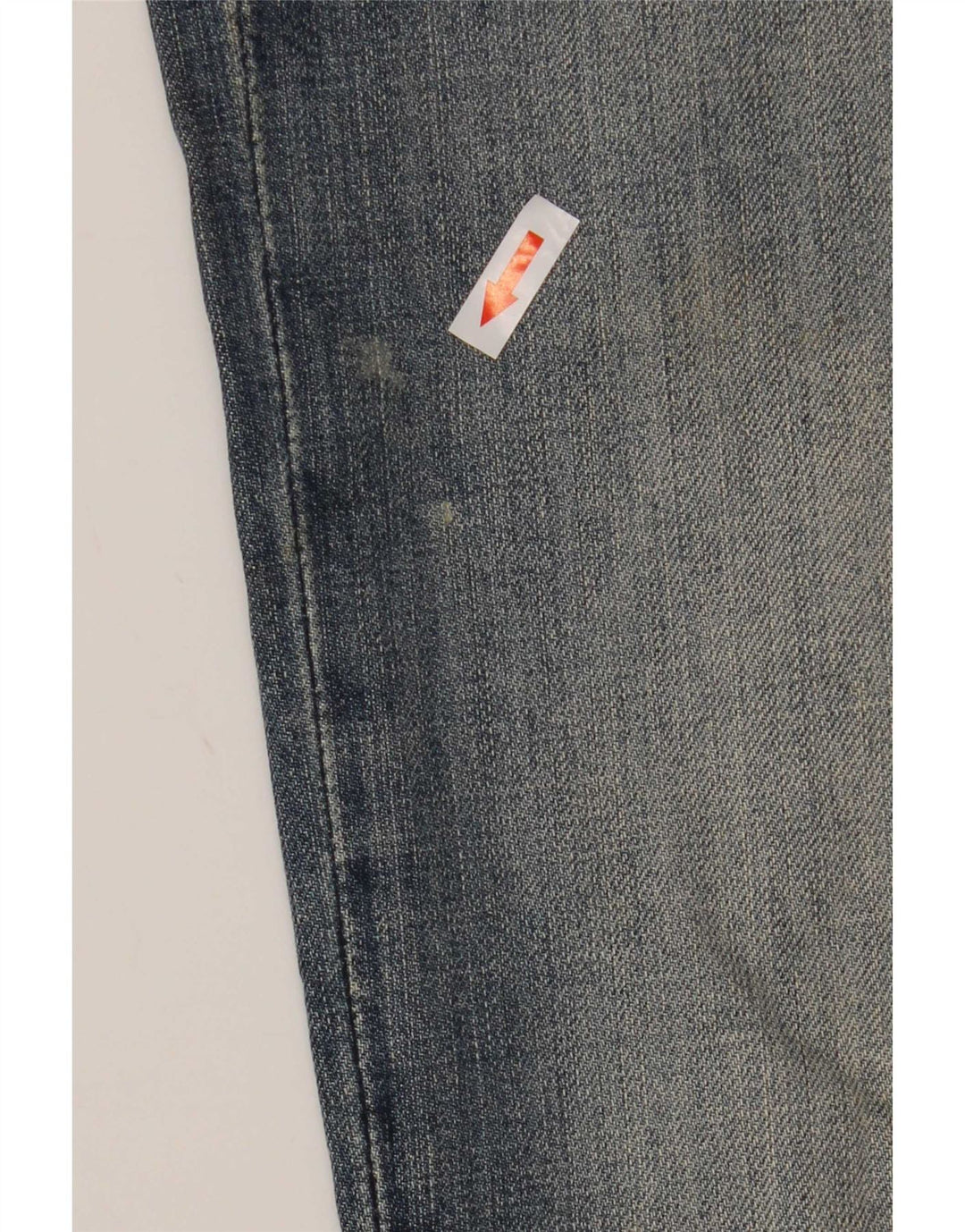 Lee Womens Denver Capri Jeans W32 L20 Azul Algodão