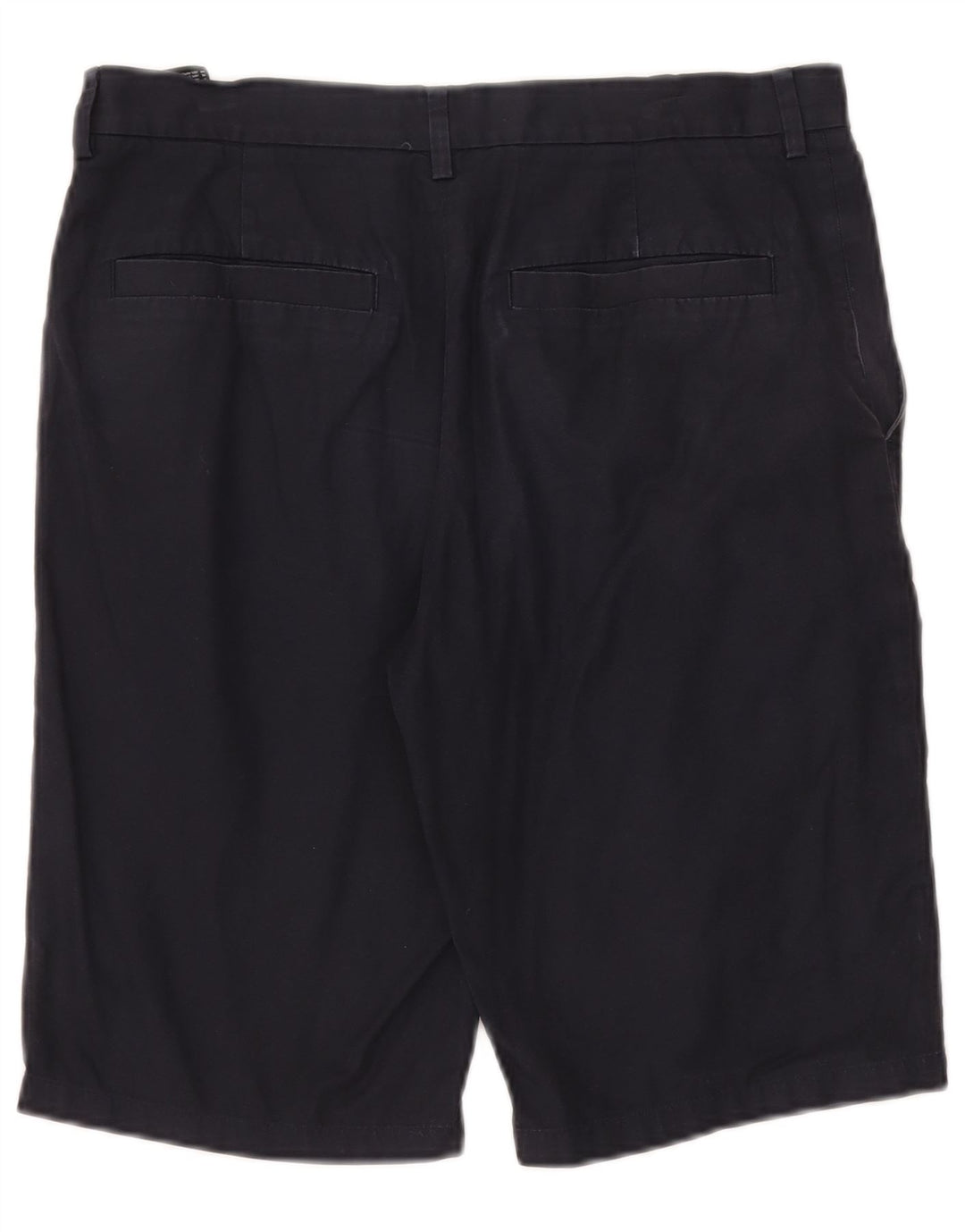Cos Mens Chino Shorts EU 46 Pequeno W30 Azul Marinho Algodão