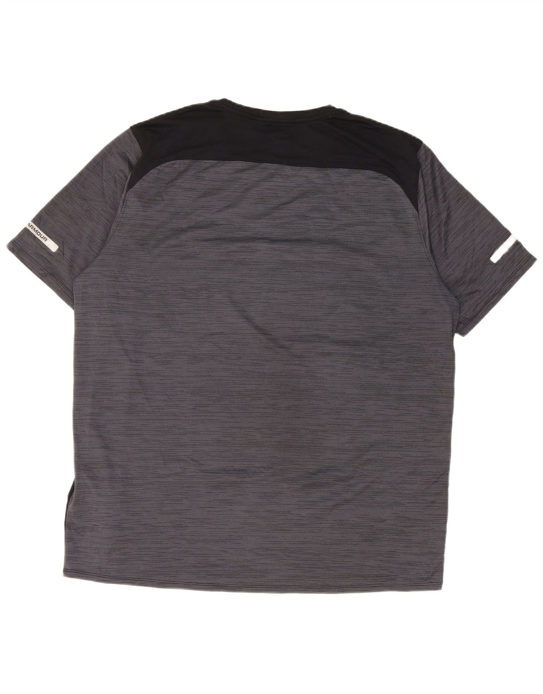 Camiseta masculina Under Armour Top XL cinza colorblock poliéster