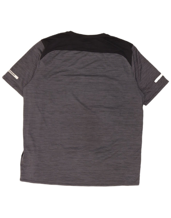 Camiseta masculina Under Armour Top XL cinza colorblock poliéster