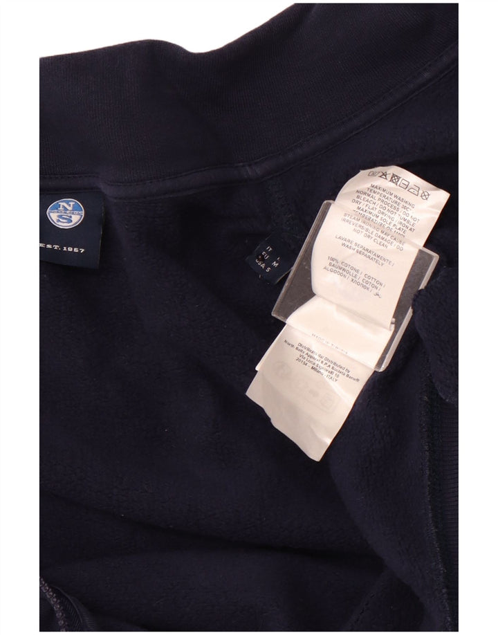 Jaqueta masculina de treino NORTH SAILS pequena azul marinho algodão