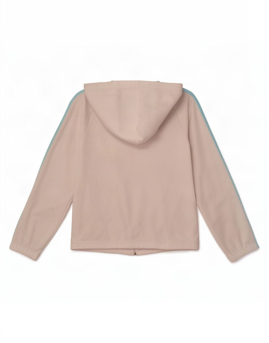 Suéter adidas feminino com capuz e zíper UK 12 médio branco poliéster