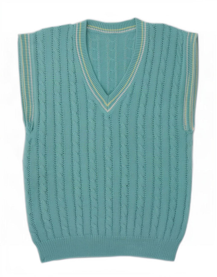 Regata masculina vintage IT 52 grande poliacrílico azul