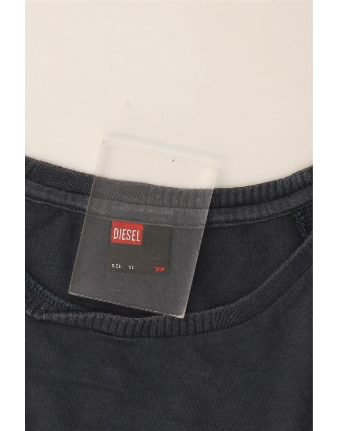 Camiseta gráfica masculina DIESEL XL azul marinho