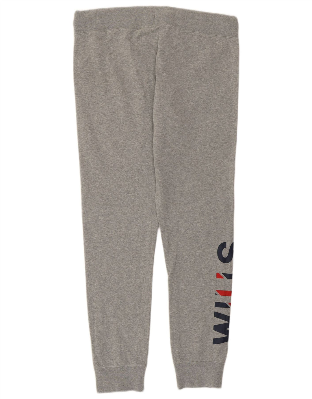 Calça esportiva feminina JACK WILLS com estampa gráfica e jogging UK 14 grande cinza